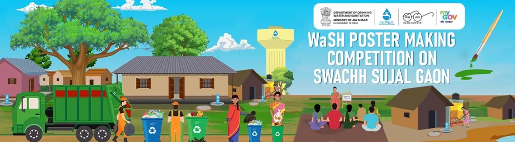 WaSH Poster Making Competition on Swachh Sujal Gaon