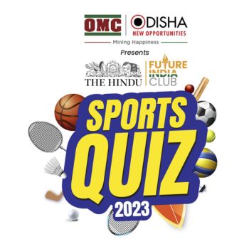 Sports Quiz 2023 by The Hindu and Odisha Mining Corporation for Students in Classes 5-12