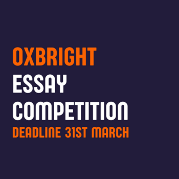 OxBright Essay Competition