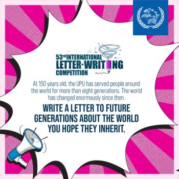 UPU 2024 International Letter Writing Competition