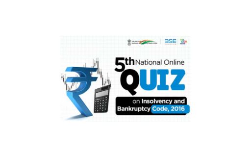 5th National Online Quiz on Insolvency and Bankruptcy Code, 2016 by IBBI