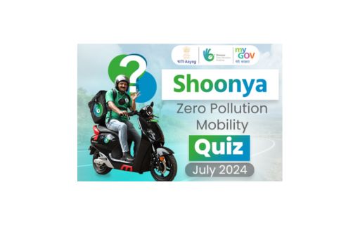 Shoonya Zero Pollution Mobility Quiz July 2024 by NITI Aayog