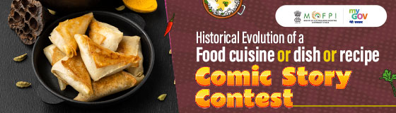 Historical Evolution of a Food Cuisine Comic Story Contest by MyGov