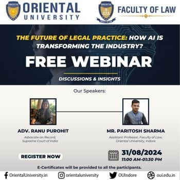 Webinar on The Future of Legal Practice