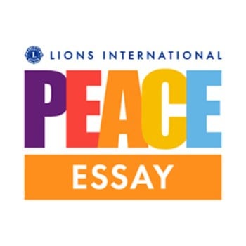 Lions International Peace Essay Contest 2024