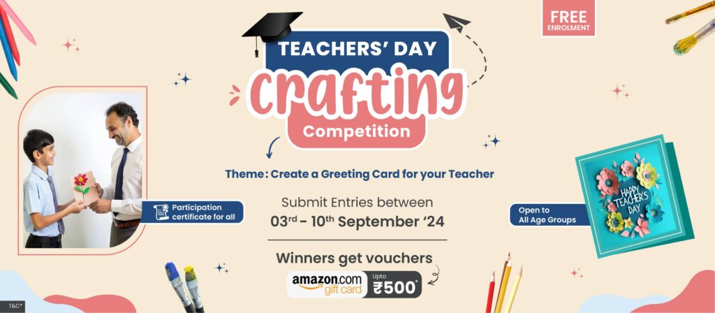 Teacher's Day Crafting Competition by Qrencia