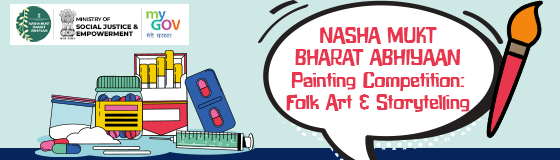 Nasha Mukt Bharat Abhiyaan Painting Competition on Folk Art And Storytelling