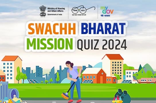 Swachh Bharat Mission Quiz 2024 by MyGov