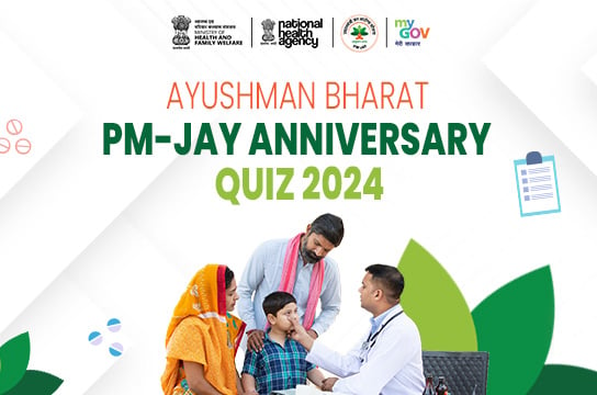 Ayushman Bharat PM-JAY Anniversary Quiz 2024