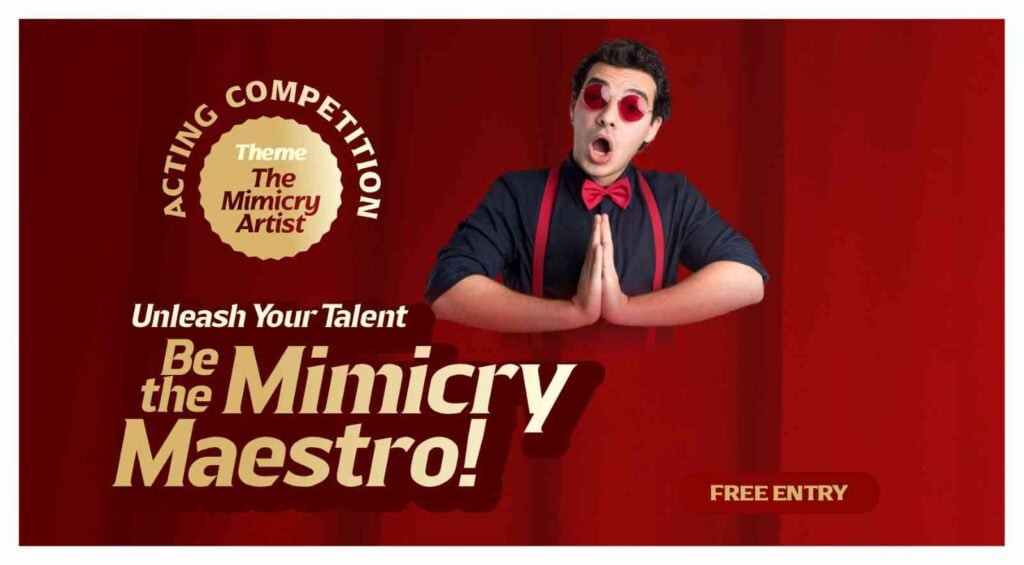 The Mimicry Artist Acting Contest by Tap Your Talents