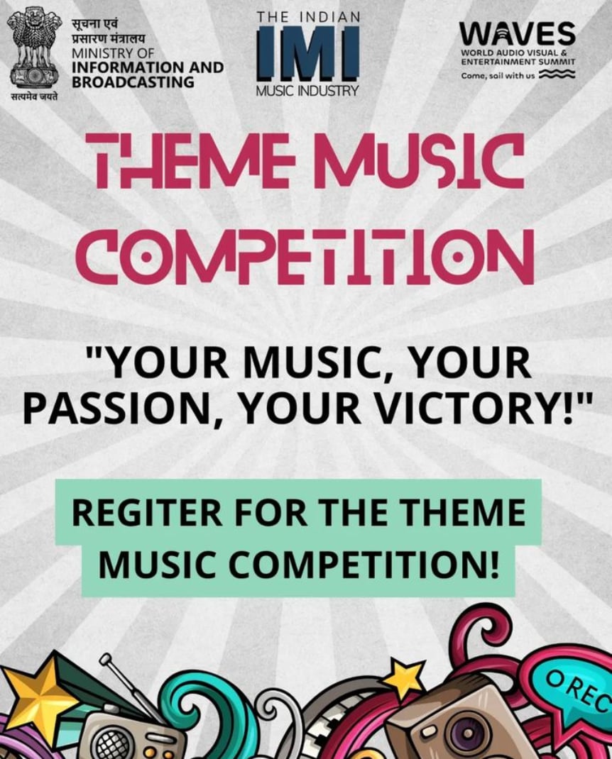 Theme Music Competition by WAVES and Ministry of Information and Broadcasting