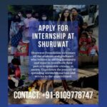 Internship Opportunity at Shuruwat Foundation