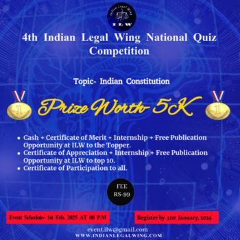 Online Quiz Competition on Indian Constitution