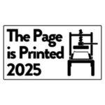 The Page Is Printed 2025 Creative Writing Competition by Tacchi Morris Art Centre