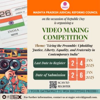 Video Making Competition by Madhya Pradesh Judicial Reforms Council