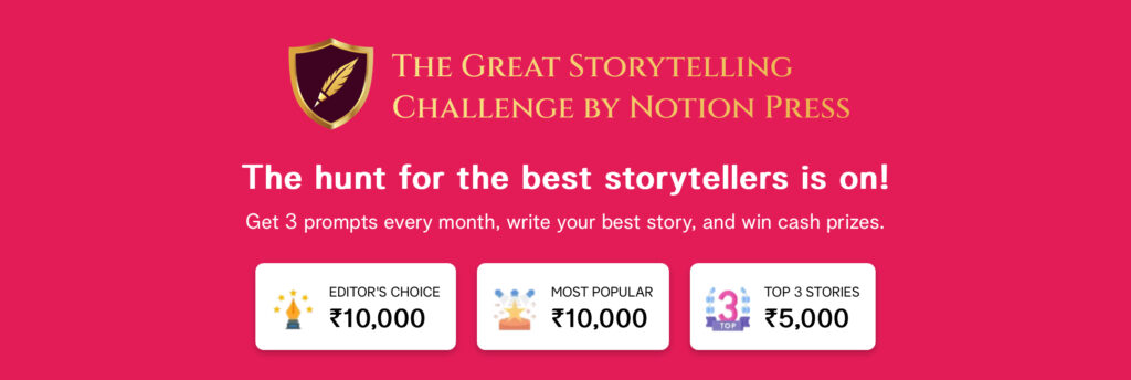 The Great Storytelling Challenge by Notion Press