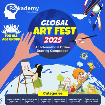 Online Global Art Fest 2025 by R2kademy